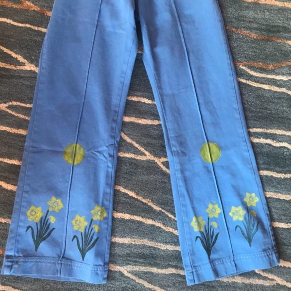 Big Bud press western pants with block-printed art - Picture 3 of 3